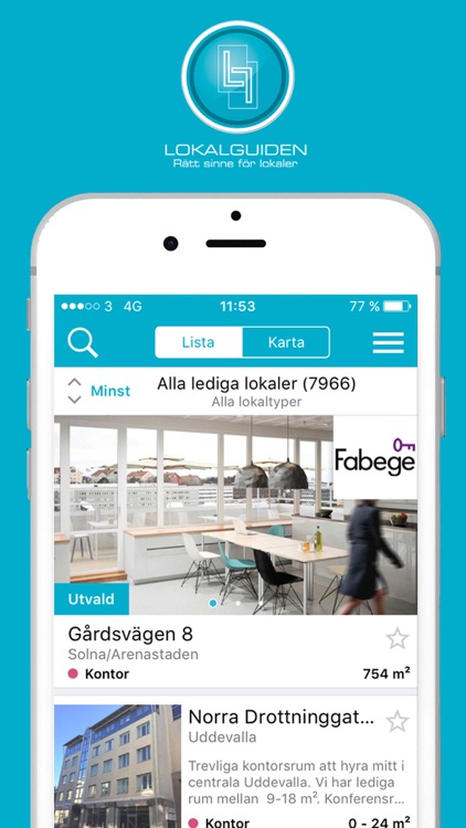 Lokalguiden - Sök bland 1000-tals lediga lokaler