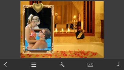 Romance Photo Frames - Decorate your moments with elegant photo frames iPhone screenshot 4 - Photo & Video app