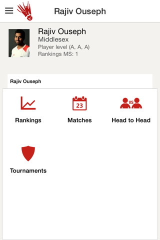 Badminton England Competition App screenshot 3