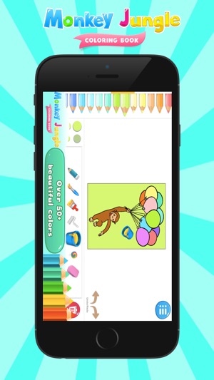 猴子叢林著色書籍(圖4)-速報App