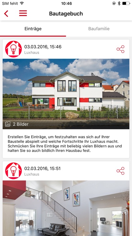 LUXHAUS Hausbau App screenshot-4