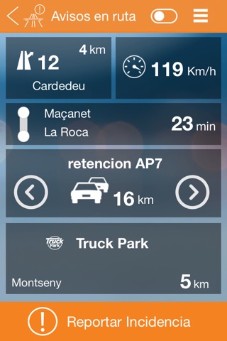 autopistas en ruta screenshot 3