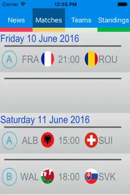 Game screenshot Football Championship 2016, Matches, News, and more - UEFA Euro 2016 edition hack