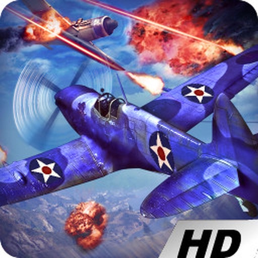 Storm World War II-Fighter Airplane Fighter Battle Games For Free iOS App