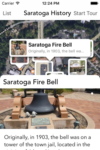 The City of Saratoga History App screenshot 2