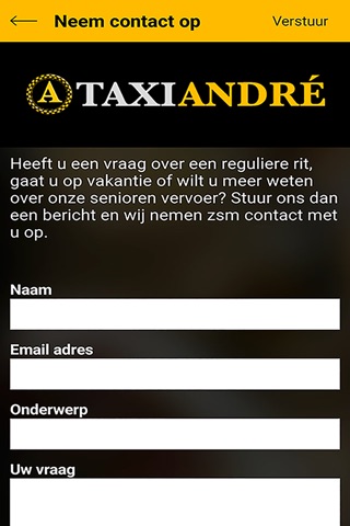 Taxi Andre Assen screenshot 4