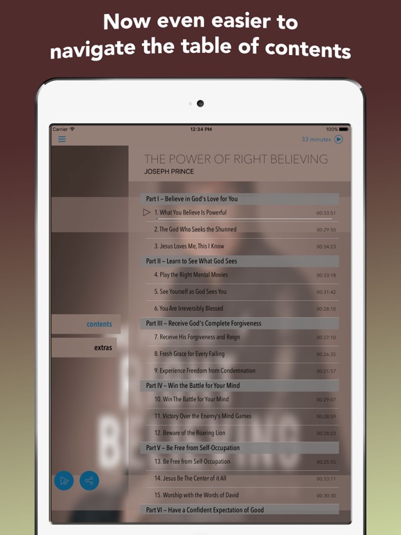 Screenshot #5 pour The Power of Right Believing (by Joseph Prince)