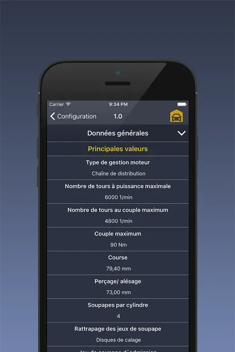 TechApp pour Opel