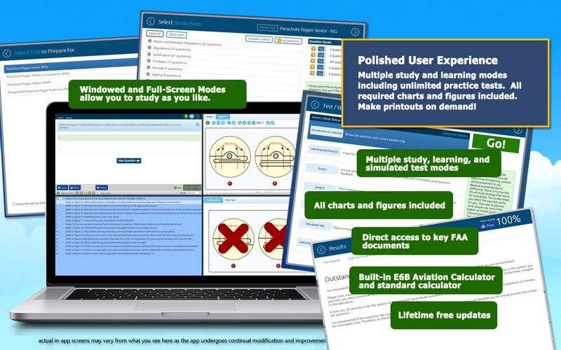 How to cancel & delete faa parachute rigger test prep 1