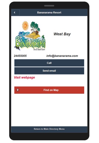 Roatan Map app screenshot 2