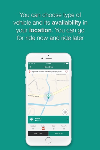 Hire4Drive - Hire Car Driver & Cabs your Doorstep screenshot 4