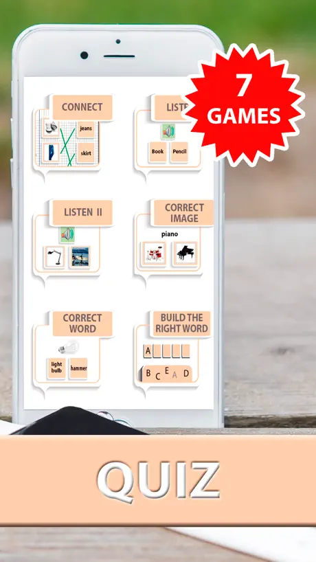 LEARN SPANISH Vocabulary - test and quiz games