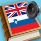 English Slovene best dictionary translate - Angleščina Slovenščina slovar najbolje prevajalnik app icon - Education app for iPhone