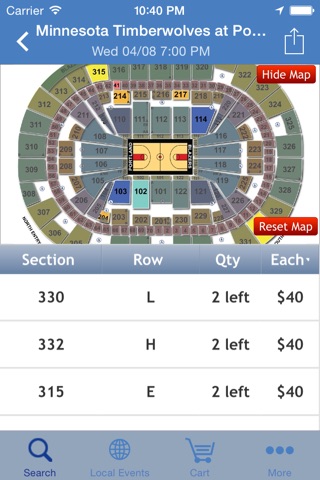 eSeats Tickets screenshot 3