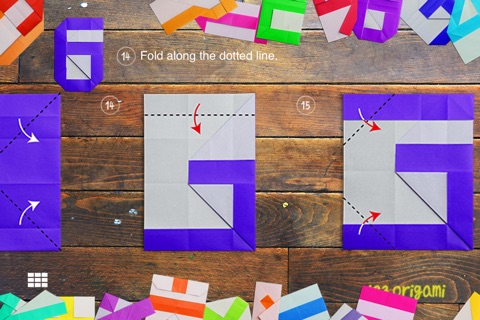 １２３おりがみ 無料版 for iPhone screenshot 3