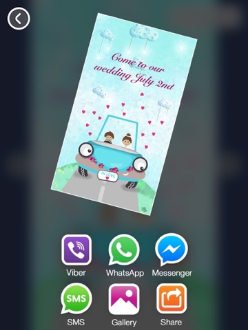 Wedding Invitations Maker – Create The Best Free Invitation Design.s For Special Occasion iPad screenshot 4 - Photo & Video app