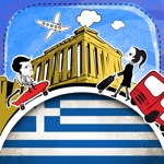 Greek Phrasi - Free Offline Phrasebook with Flashcards Street Art and Voice of Native Speaker