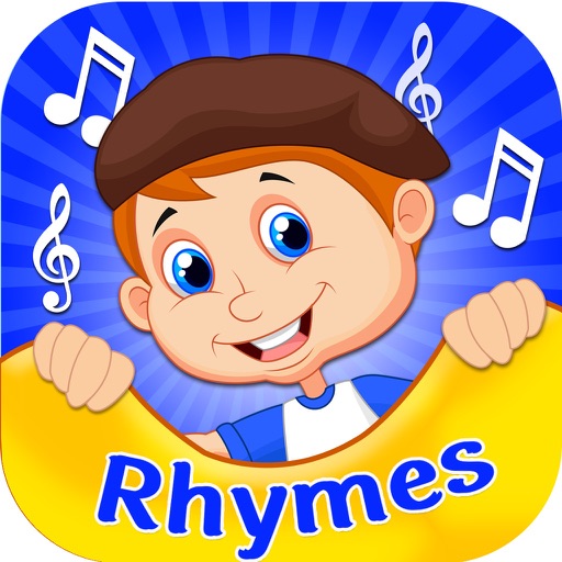 Top Nursery Rhymes For Kids - Free Songs & Early Learning Rhymes For Preschool Kids icon