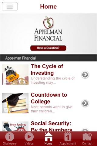 Appelman Financial screenshot 2