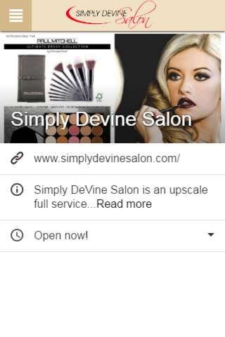 Simply Devine Salon screenshot 2