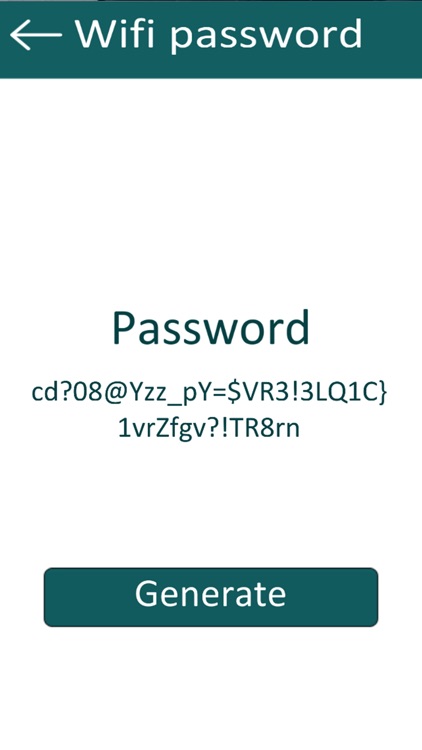 Wifi password Generator 3