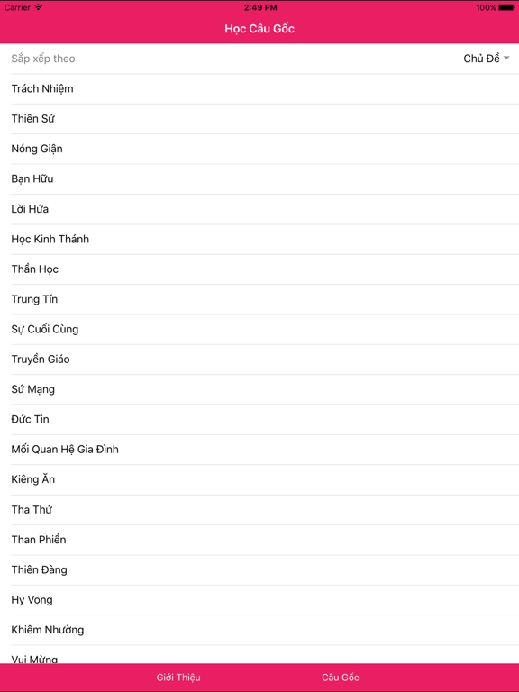 Screenshot #5 pour Học Câu Gốc