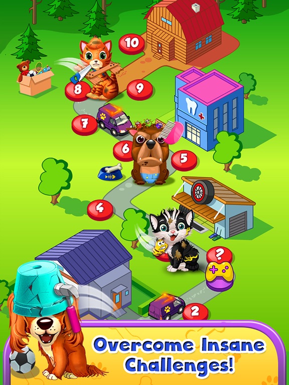 My Baby Pet Vet Doctor 2 - Cute Animals Kids Games iPad screenshot 5 - Games app