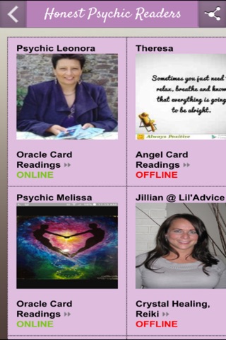 Honest Psychic Readings screenshot 2