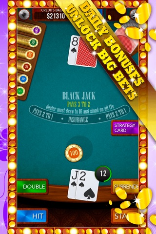 Butterfly Wings Blackjack: Multi Deck Game screenshot 3