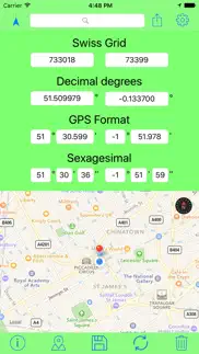 swiss grid coordinates tool iphone screenshot 4