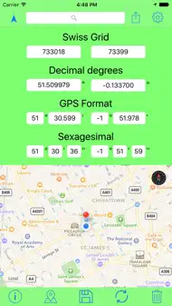 Swiss Grid Coordinates Tool iphone bilder 3