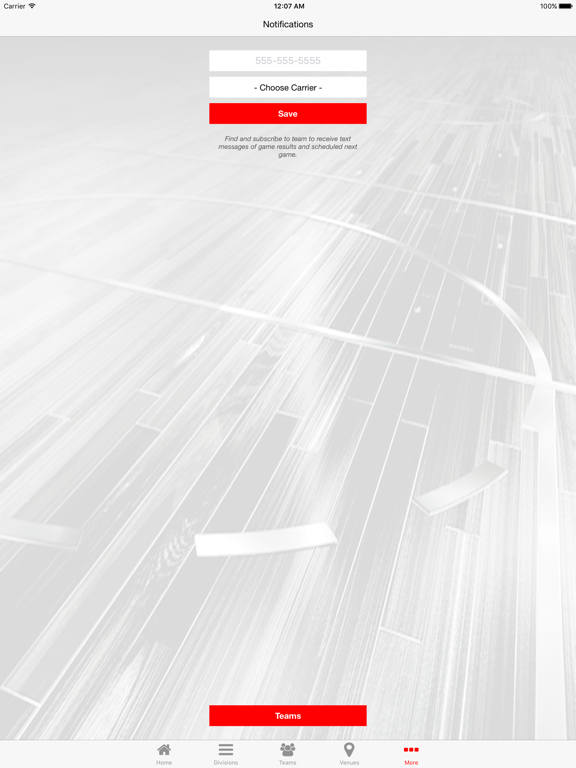 Team Teague Basketball iPad screenshot 4 - Sports app