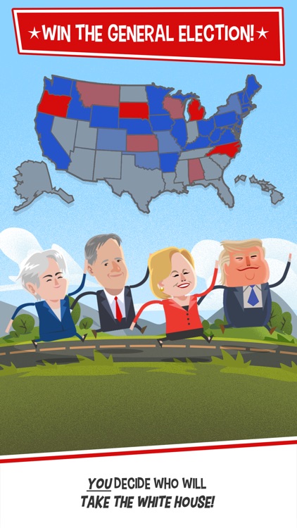 Candidate Crunch: Donald Trump vs Hillary Clinton vs Bernie - Funny Election Game screenshot-3