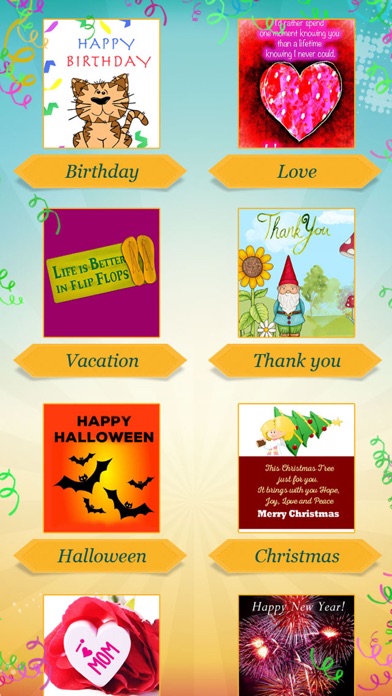 Greeting Cards for Every Occasion - Greetings, Congratulations & Saying Images Screenshot