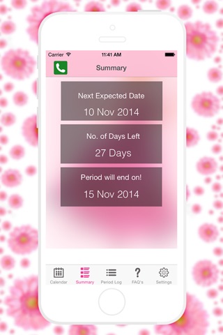 Menstrual Period Tracker - Fertility & Ovulation Tracker and Period Calendar screenshot 3