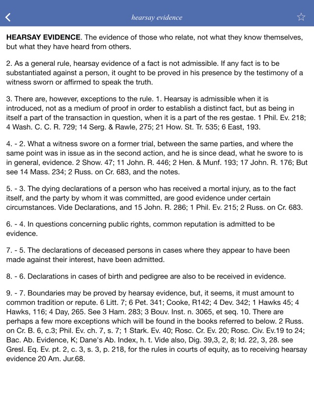 Res Gestae Hearsay Is Inadmissible Unless Hearsay Evidence In