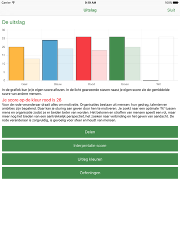 Screenshot #6 pour Kleurentest