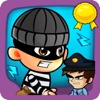 Icon robber vs cops run adventure games