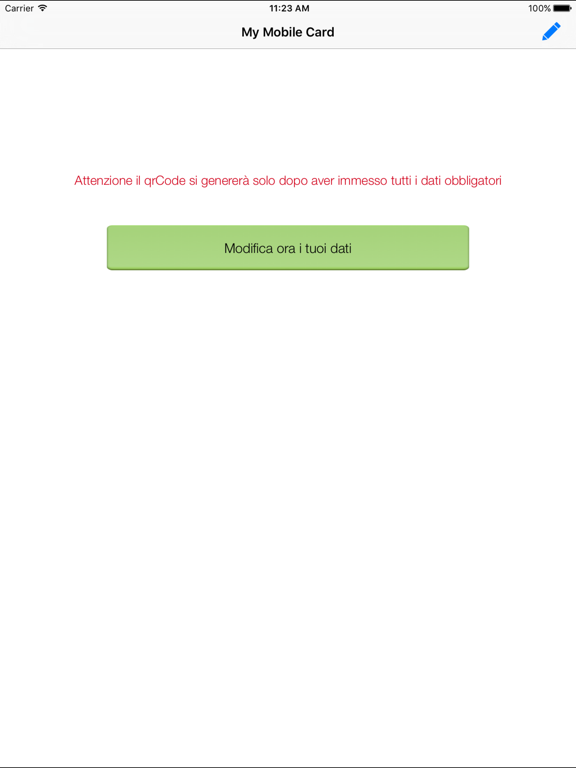 Screenshot #4 pour My Mobile Card