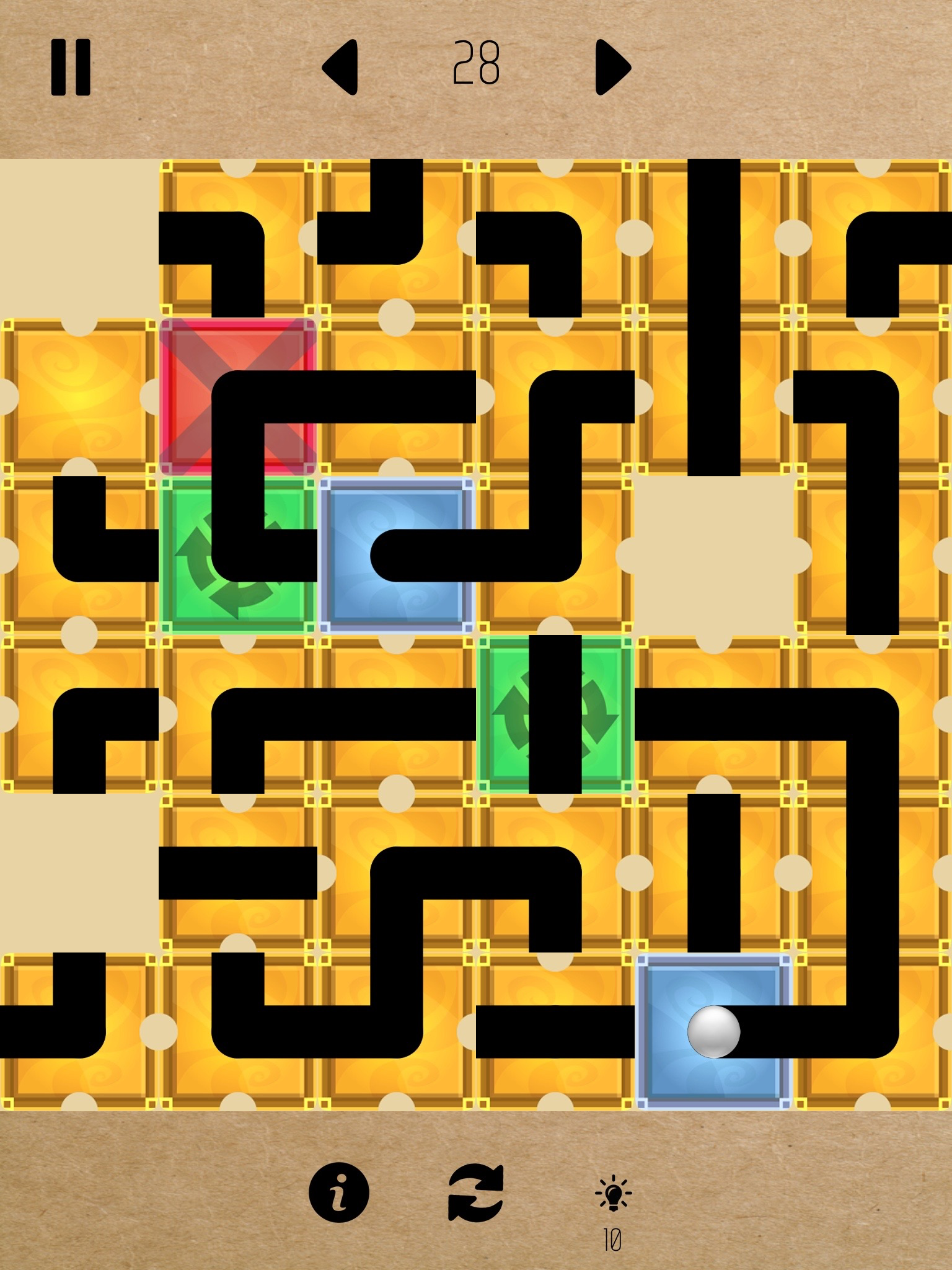Sliding Puzzle - Guide the Ball screenshot 10