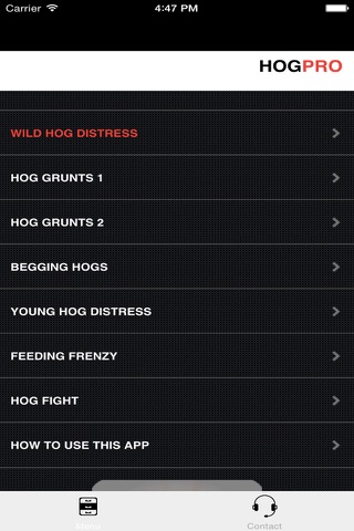 REAL Hog Calls - Hog Hunting Calls + Boar Calls BLUETOOTH COMPATIBLE screenshot 3