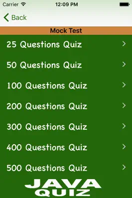 Game screenshot Java Quiz 500+ Questions Free apk