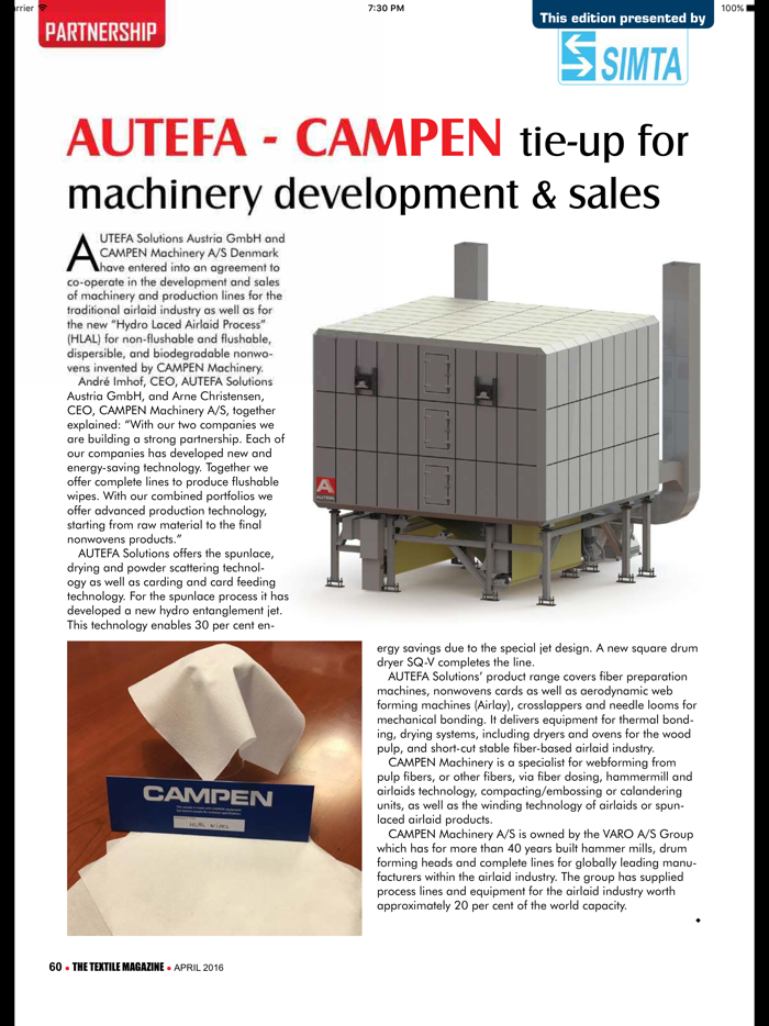 The Textile magazine