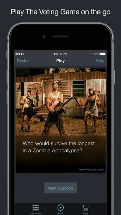 Screenshot #1 pour The Voting Game - The Adult Party Game Of Who Is Most Likely To...