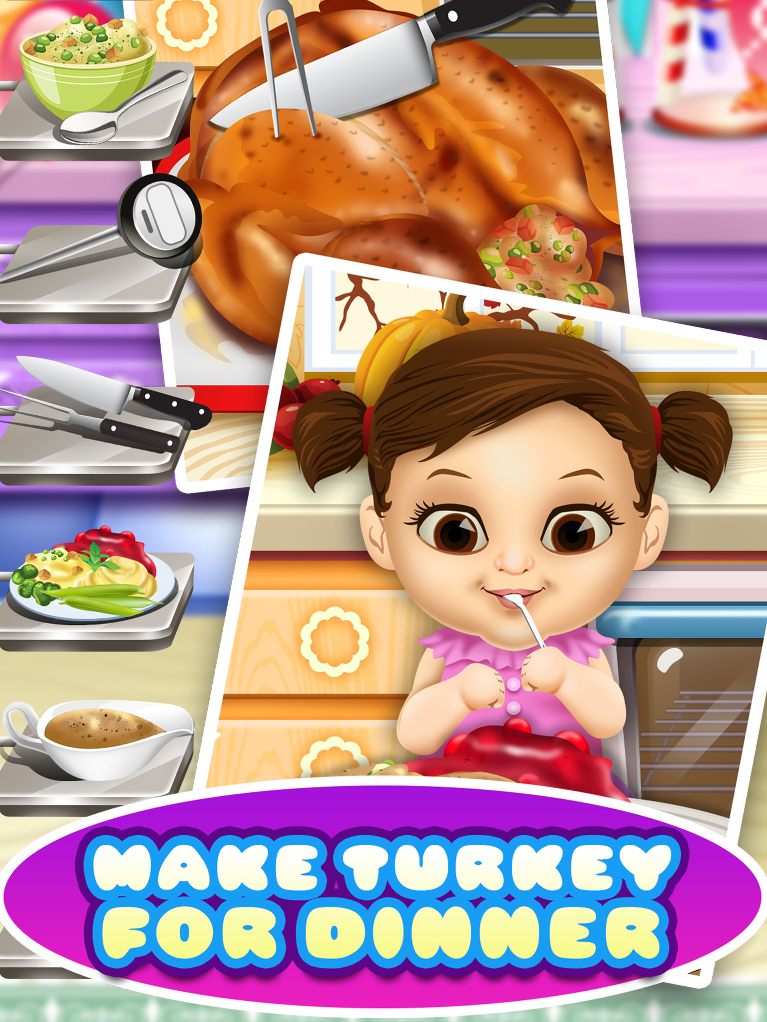 Crazy Food Maker Kitchen Salon - Chef Dessert Simulator & Street Cooking Games for Kids! screenshot 9