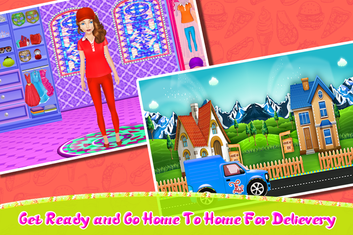 City Girl Burger Delivery and Maker - Fast Food Fever Cooking Games for Girls and Kids