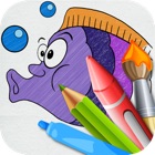 Coloring World 4 Kids - first educational colouring book for preschool children hd icon