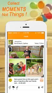 My Moments App screenshot #1 for iPhone