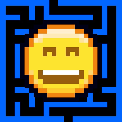 Emoji Maze fun labyrinth game for teens and adults Icon