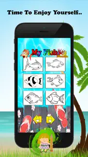 How to cancel & delete fish coloring book for kids: drawing & coloring page games free for learning skill 1